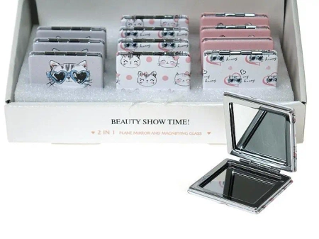 Lusterko dwustronne koty (12szt) - ADAR