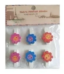 Klamerki ozdobne kwiaty - Galeria Hobby