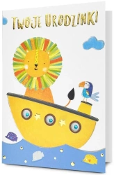 Karnet Urodziny - Pan Dragon