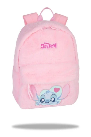 Plecak młodzieżowy Disney Fluffy Stitch pink - PATIO