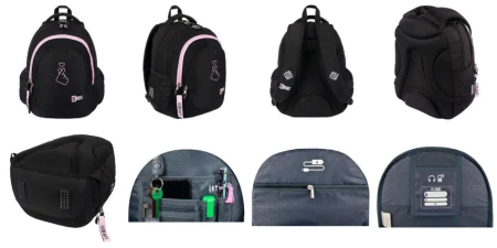 Plecak 4 komorowy 17 cali. K-Pop Lover