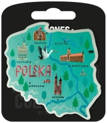 Magnes I love Poland Polska ILP-MAG-A-PL-03 - Pan Dragon
