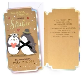 Karnet Ślub - Kukartka
