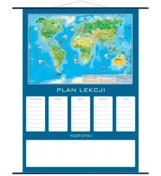 Plan lekcji - mapa Świat Młodego Odkrywcy - Artglob