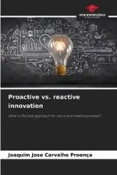 Proactive vs. reactive innovation - Jose Carvalho Proença Joaquim