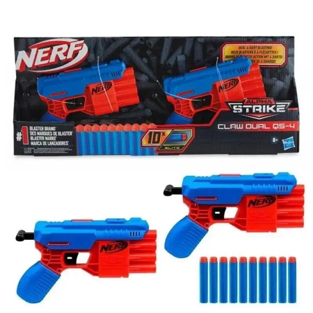 Nerf Alpha Strike Claw Dual QS-4 - HASBRO