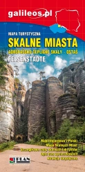 Mapa turystyczna - Skalne Miasta 1:35 000 w.2025 - praca zbiorowa