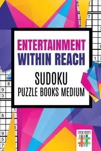 Entertainment within Reach | Sudoku Puzzle Books Medium - Senor Sudoku