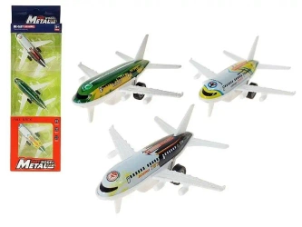 Samolot metalowy 3szt - ADAR