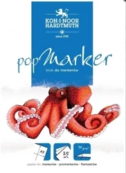 Blok popmarker A4 25 kartek 70G. - Koh-I-Noor