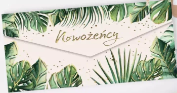 Koperta Ślub Monstera - Henry