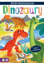 Bystry przedszkolak. Dinozaury - Zuzanna Osuchowska, Agnieszka Sakra-Sojka
