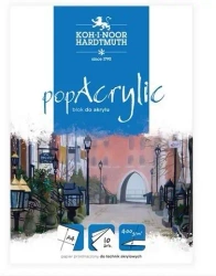 Blok Pop Acrylic A4/10 arkuszy 400g - Koh-I-Noor