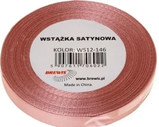 Wstążka satynowa guma balonowa 25mm x 32m - Brewis