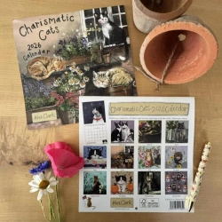 Kalendarz 2026 ścienny Koty - Alex Clark