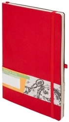 Notes A5 Linia Impresja czerwony - Antra