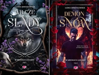 W mrokach Luizjany Tom 1+ 2 Wilcze ślady + Demon snów Ludka Skrzydlewska - Skrzydlewska Ludka