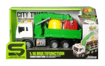 Pojazd śmieciarka ze światłem i dźwiękiem - SWEDE