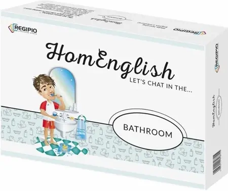 Gra językowa Angielski HomEnglish Let’s chat about bathroom - praca zbiorowa