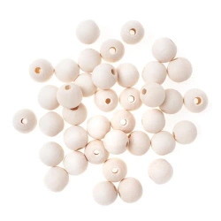 Koraliki drewniane kulki 16mm - Dalprint dpCraft