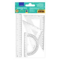 Zestaw geometryczny 4 elementy 20cm - STARPAK