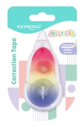Korektor w taśmie KEYROAD Jelly Gel 15mx5mm blister 1szt.mix