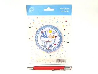 Balon foliowy 46cm Wózek dla chłopca - Godan