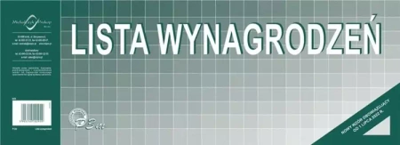 Lista wynagrodzeń 1/2 A3 - Michalczyk i Prokop