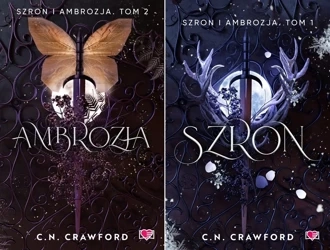 Dylogia Szron i ambrozja Tom 1 + 2 C. N. Crawford PAKIET - C. N. Crawford