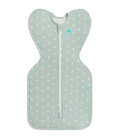 Otulacz Swaddle UP - rozmiar M - oliwkowy księżyce - ETAP 1 - TOG 1