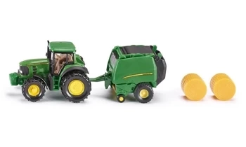 Siku 16 - Traktor John Deere z prasą S1665 - SIKU PAP
