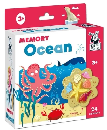 Kapitan Nauka. Memory. Ocenan 3+ - Opracowanie zbiorowe