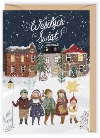 Karnet Boże Narodzenie - Cudowianki