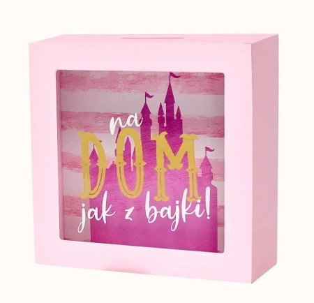 Skarbonka dom jak z bajki - Kukartka