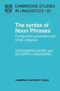 The Syntax of Noun Phrases - Alessandra Giorgi