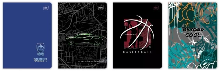 Zeszyt A5/32k kratka 70g Uv Boys Int A 10 - INTERDRUK