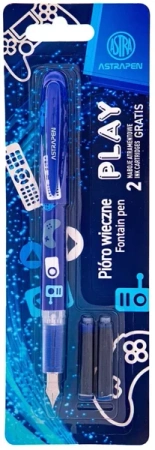 Pióro wieczne Play Astrapen + 2 naboje 1 szt. mix - ASTRA art-pap