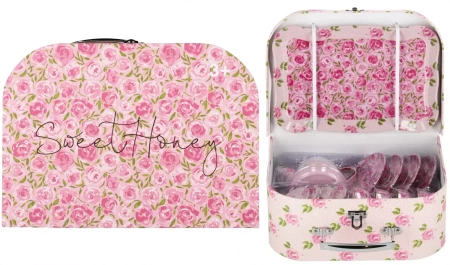 Naczynia Kuchenne Metalowe Róże W Walizce Mega Creative 571370