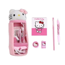 Akcesoria szkolne z piórnikiem Hello Kitty - Artesania Cerda