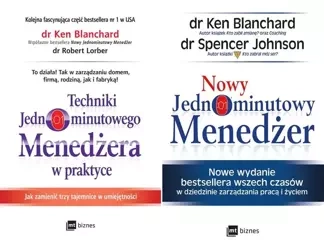 Nowy Jednominutowy Menedżer + Techniki - Ken Blanchard, Spencer Johnson, Magda Witkowska