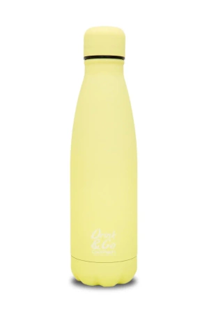 Bidon metalowy 500ml Coolpack termo bottle pastel powder yellow - PATIO