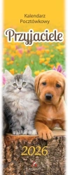 Kalendarz 2026 pocztówkowy 12,5x33cm Przyjaciele - Artsezon