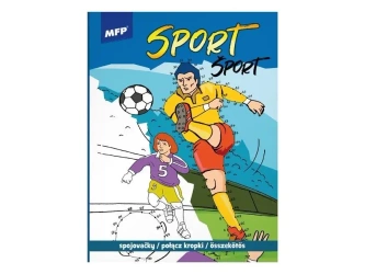 Kolorowanka - połącz kropki. Sport - MFP