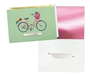 Karnet Urodziny - Kukartka