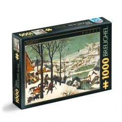 Puzzle 1000 elementów. Myśliwi na śniegu, Piotr Brueghel