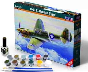 Model samolotu D-202 P-40E Aleutian Tiger, 1:72