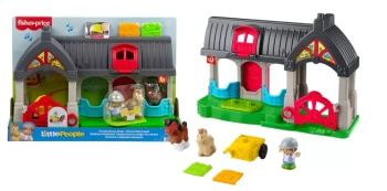 Little People Stajnia Przyjazne Koniki Zestaw z Dźwiękami