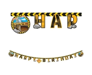 Banner Construction - Happy Birthday - Godan