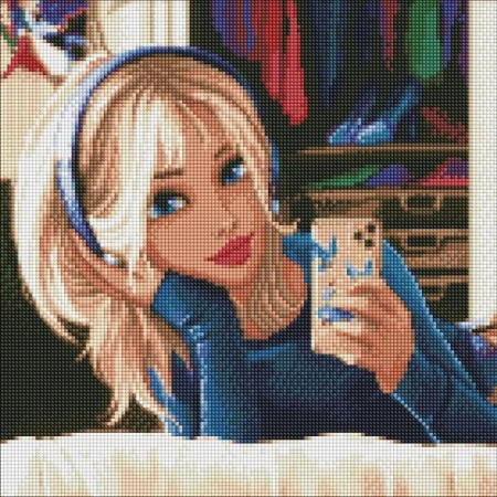 Diamentowa mozaika - Ulubione selfie 40x40cm - Ideyka