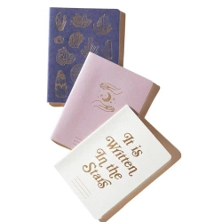 Zestaw 3 notatników Mystic - Designworks Ink